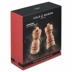 Cole & Mason London 13cm Natural Beech Gift Set -HARTS OF STUR Sales H233005 Cole Mason London 13cm Natural Beech Gift Set 1