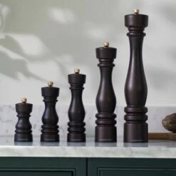 Cole & Mason London 13cm Chocolate Wood Pepper Mill -HARTS OF STUR Sales H233016 Cole Mason London 13cm Chocolate Wood Pepper Mill 2