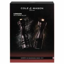 Cole & Mason London 22cm Chocolate Wood Gift Set -HARTS OF STUR Sales H233020 Cole Mason London 22cm Chocolate Wood Gift Set 2