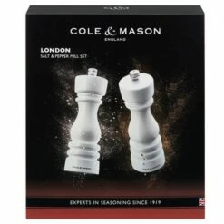 Cole & Mason London 18cm White Gloss Gift Set -HARTS OF STUR Sales H233095 Cole Mason London 18cm White Gloss Gift Set 2