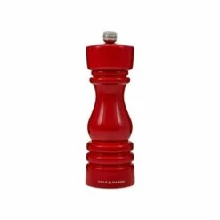 Cole & Mason London 18cm Red Gloss Salt Mill