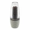 Cole & Mason Precision+ Stemless City Concrete Clear Pepper Mill With Gunmetal Band -HARTS OF STUR Sales H321804 Cole And Mason Stemless City Concrete Clear Gun Metal Pepper Mill
