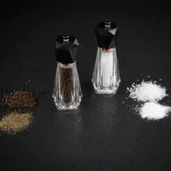 Cole & Mason Precision+ Somerton Clear Antique Brass Salt & Pepper Mill Gift Set -HARTS OF STUR Sales H321938 Cole And Mason Precision Somerton Clear Antique Brass Gift Set 4