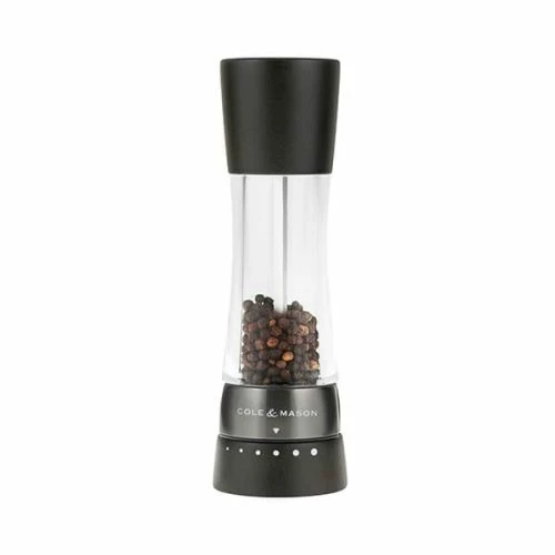 Cole & Mason Derwent Black Wood 190mm Pepper Mill 3 Cole & Mason Derwent Black Wood 190mm Pepper Mill