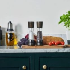 Cole & Mason Derwent Black Wood 190mm Salt Mill -HARTS OF STUR Sales H332292 Cole And Mason Derwent Black Wood Salt Mill 2