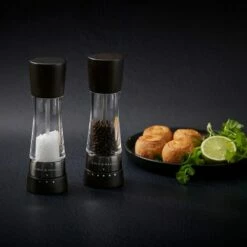 Cole & Mason Derwent Black Wood 190mm Salt Mill -HARTS OF STUR Sales H332292 Cole And Mason Derwent Black Wood Salt Mill 4