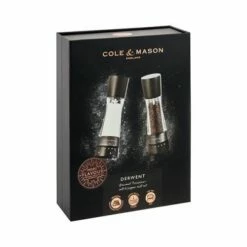 Cole & Mason Derwent Black Wood 190mm Gift Set -HARTS OF STUR Sales H332293 Cole And Mason Derwent Black Wood Gift Set 1