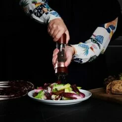 Cole & Mason Derwent Chestnut Rose Gold 190mm Pepper Mill -HARTS OF STUR Sales H332294 Cole And Mason Derwent Chestnut Rose Gold Pepper Mill 2