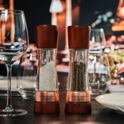 Cole & Mason Derwent Chestnut Rose Gold 190mm Pepper Mill -HARTS OF STUR Sales H332294 Cole And Mason Derwent Chestnut Rose Gold Pepper Mill 5