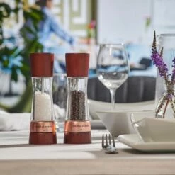 Cole & Mason Derwent Chestnut Rose Gold 190mm Salt Mill -HARTS OF STUR Sales H332295 Cole And Mason Derwent Chestnut Rose Gold Salt Mill 2