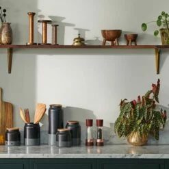 Cole & Mason Derwent Chestnut Rose Gold 190mm Gift Set -HARTS OF STUR Sales H332296 Cole And Mason Derwent Chestnut Rose Gold Gift Set 2