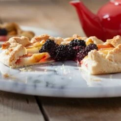 Judge Marble Lazy Susan 30cm/12" -HARTS OF STUR Sales H351 Judge Marble White 30cm 12 Inch Lazy Susan 4