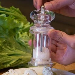 Cole & Mason 505 Clear Acrylic Precision Salt Mill -HARTS OF STUR Sales H50502P Cole And Mason 505 Salt Mill 3