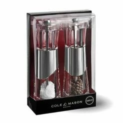 Cole & Mason Bobbi Salt & Pepper Mill Gift Set -HARTS OF STUR Sales H57273P Cole And Mason Bobbi Gift Set 1