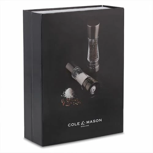 Cole & Mason Derwent Gourmet Gun Metal Precision Mill Gift Set 7 Cole & Mason Derwent Gourmet Gun Metal Precision Mill Gift Set - Image 5