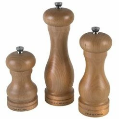 Cole & Mason A6 Beech Precision Pepper Mill -HARTS OF STUR Sales HA0624P Cole And Mason A6 Beech Capstan 165mm Pepper Mill 3