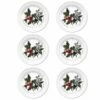 Portmeirion The Holly & The Ivy Set Of 6 25cm Dinner Plates 1 Portmeirion The Holly & The Ivy Set Of 6 25cm Dinner Plates -HARTS OF STUR Sales HV05055X6 The Holly And The Ivy by Portmeirion Plate 10 Inch Set of 6