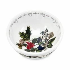 Portmeirion The Holly & The Ivy Set Of 6 Small Fruit Bowls 7 Portmeirion The Holly & The Ivy Set Of 6 Small Fruit Bowls -HARTS OF STUR Sales HV05500X6 The Holly And The Ivy by Portmeirion Fruit Salad Bowl Set of 6 1
