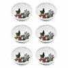 Portmeirion The Holly & The Ivy Set Of 6 Small Fruit Bowls -HARTS OF STUR Sales HV05500X6 The Holly And The Ivy by Portmeirion Fruit Salad Bowl Set of 6