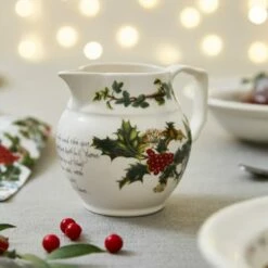 Portmeirion The Holly & The Ivy 300ml Staffordshire Jug 6 Portmeirion The Holly & The Ivy 300ml Staffordshire Jug -HARTS OF STUR Sales HV40440 The Holly And The Ivy by Portmeirion Staffordshire Jug 500ml 1