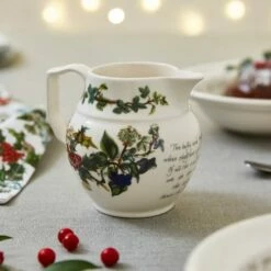 Portmeirion The Holly & The Ivy 300ml Staffordshire Jug 7 Portmeirion The Holly & The Ivy 300ml Staffordshire Jug -HARTS OF STUR Sales HV40440 The Holly And The Ivy by Portmeirion Staffordshire Jug 500ml 2
