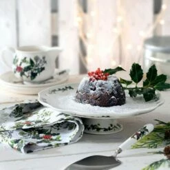 Portmeirion The Holly & The Ivy Footed Cake Plate 10 Portmeirion The Holly & The Ivy Footed Cake Plate -HARTS OF STUR Sales HV83150X The Holly And The Ivy by Portmeirion Pierced Footed Cake Plate 3