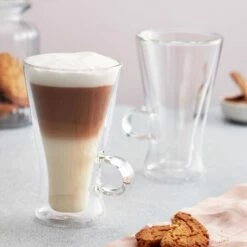 Judge Duo Grande Latte Macchiato Glass Set 320ml Set Of 2 -HARTS OF STUR Sales JDG48 Judge Duo Grande Latte Glass Set 320ml Set of 2 3