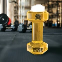Beer O'Clock Dumbbell Beer Glass -HARTS OF STUR Sales JERBR39308 Beer OClock Dumbell Beer Glass 1
