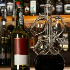 Bar Bespoke Port Decanter & Sipper Set -HARTS OF STUR Sales JERBSPS5 Bar Bespoke Poty Decanter Sipper Set 4