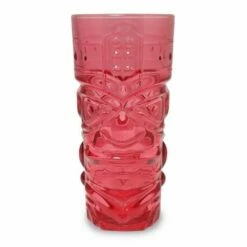 Bar Bespoke Coloured Tiki Highball Glass 4 Pack -HARTS OF STUR Sales JERBSTKHB4 Bar Bespoke Coloured Tiki Highball Glasses 2