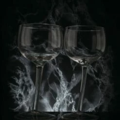 Bar Bespoke Tipsy Wine Glasses 2 Pack -HARTS OF STUR Sales JERBSTW2 Bar Bespoke Tipsy Wine Glasses 2