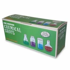 Bar Bespoke Chemical Shot Glasses 4 Pack -HARTS OF STUR Sales JERSGCHEM Bar Bespoke Chemical Shot Glasses 2
