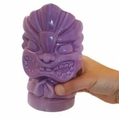 Bar Bespoke Tiki Mugs 2 Pack Blue And Purple -HARTS OF STUR Sales JERTKMG2BP Bar Bespoke Tiki Mugs Blue Purple 4