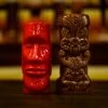 Bar Bespoke Tiki Mugs 2 Pack Brown And Red -HARTS OF STUR Sales JERTKMG2BR Bar Bespoke Tiki Mugs Brown Red