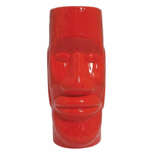 Bar Bespoke Tiki Mugs 2 Pack Brown And Red 6 Bar Bespoke Tiki Mugs 2 Pack Brown And Red - Image 4