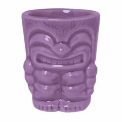 Bar Bespoke Ceramic Tiki Shots 4 Pack -HARTS OF STUR Sales JERTKSG4 Bar Bespoke Ceramic Tiki Shot Glasses New 3 1