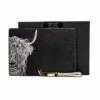 The Just Slate Company Highland Cow Slate Cheese Board & Knife Gift Set -HARTS OF STUR Sales JSCBGSHC Just Slate Company Highland Cow Cheese Board Knife Set