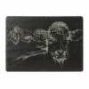 The Just Slate Company Kissing Cows Slate Cheese Board -HARTS OF STUR Sales JSCBRKC Just Slate Company Kissing Cows Slate Cheese Board
