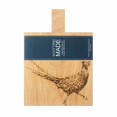 The Just Slate Company Pheasant Medium Oak Serving Paddle 4 The Just Slate Company Pheasant Medium Oak Serving Paddle - Image 2