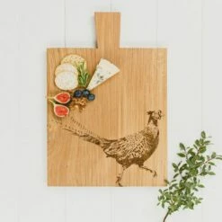 The Just Slate Company Pheasant Medium Oak Serving Paddle 7 The Just Slate Company Pheasant Medium Oak Serving Paddle -HARTS OF STUR Sales JSSOOPMPH Just Slate Company Pheasant Medium Oak Serving Paddle 2