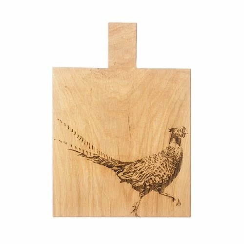 The Just Slate Company Pheasant Medium Oak Serving Paddle 3 The Just Slate Company Pheasant Medium Oak Serving Paddle