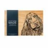 The Just Slate Company Cocker Spaniel 30cm Oak Serving Board -HARTS OF STUR Sales JSSOSB30CSP Just Slate Company Cocker Spaniel Oak Serving Board