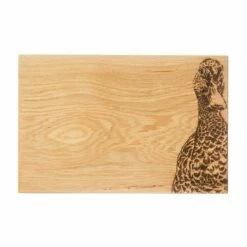 The Just Slate Company Duck 30cm Oak Serving Board