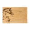 The Just Slate Company Horse 30cm Oak Serving Board -HARTS OF STUR Sales JSSOSB30HO Just Slate Company Horse Oak Serving Board