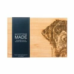 The Just Slate Company Labrador 30cm Oak Serving Board -HARTS OF STUR Sales JSSOSB30LAB Just Slate Company Labrador Oak Serving Board 1