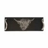 The Just Slate Company Small Highland Cow Slate Serving Tray Gift Boxed -HARTS OF STUR Sales JSSTHCSB Just Slate Company Small Highland Cow Slate Serving Tray