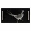 The Just Slate Company Large Pheasant Slate Serving Tray Gift Boxed -HARTS OF STUR Sales JSSTLPHB Just Slate Company Large Pheasant Slate Serving Tray
