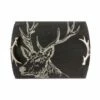 The Just Slate Company Medium Stag Slate Serving Tray Gift Boxed -HARTS OF STUR Sales JSSTSMB Just Slate Company Medium Stag Slate Serving Tray