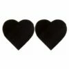The Just Slate Company Set Of 2 Heart Slate Placemats -HARTS OF STUR Sales JSTMH2B Just Slate Company Heart Slate Place Mats