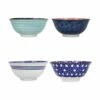 KitchenCraft 15cm Bowl Set Of 4 Blue -HARTS OF STUR Sales KCBOWL15PK4BLU Kitchen Craft 15cm Bowl Set of 4 Blue